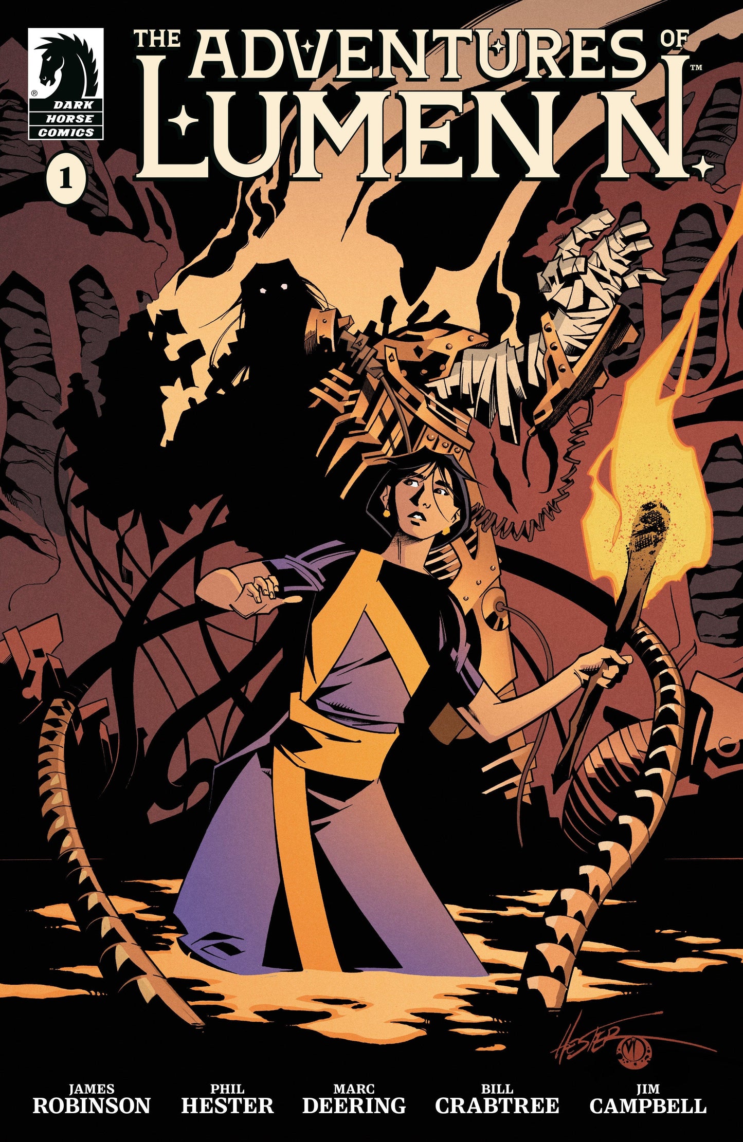 Dark Horse Comics NEW LAST WEEK The Adventures of Lumen N. #1 (CVR A) (Phil Hester)