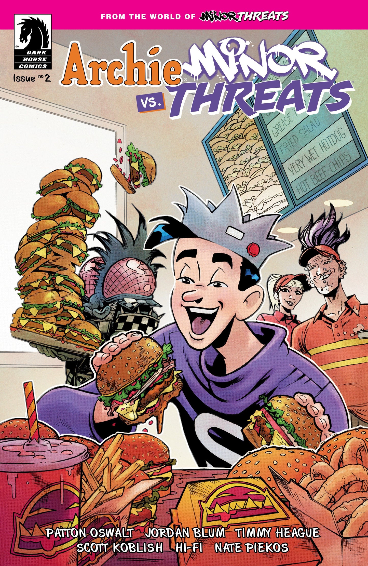 Dark Horse Comics NEW THIS WEEK Archie vs Minor Threats #2 (CVR A) (Scott Hepburn)