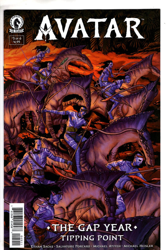 Dark Horse Comics NEW THIS WEEK Avatar: The Gap Year--Tipping Point #5 (CVR A) (Salvatore Porcaro) (VF/NM)