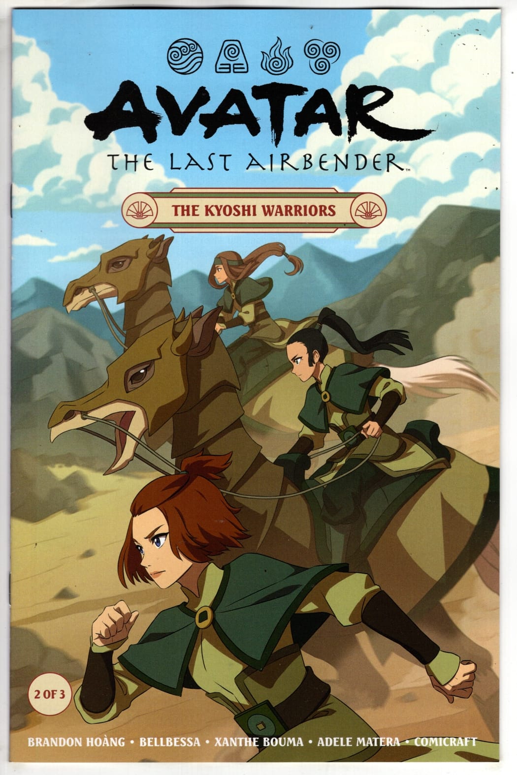 Dark Horse Comics NEW THIS WEEK Avatar: The Last Airbender--The Kyoshi Warriors #2 (CVR A) (Danielle Weires) (VF/NM)