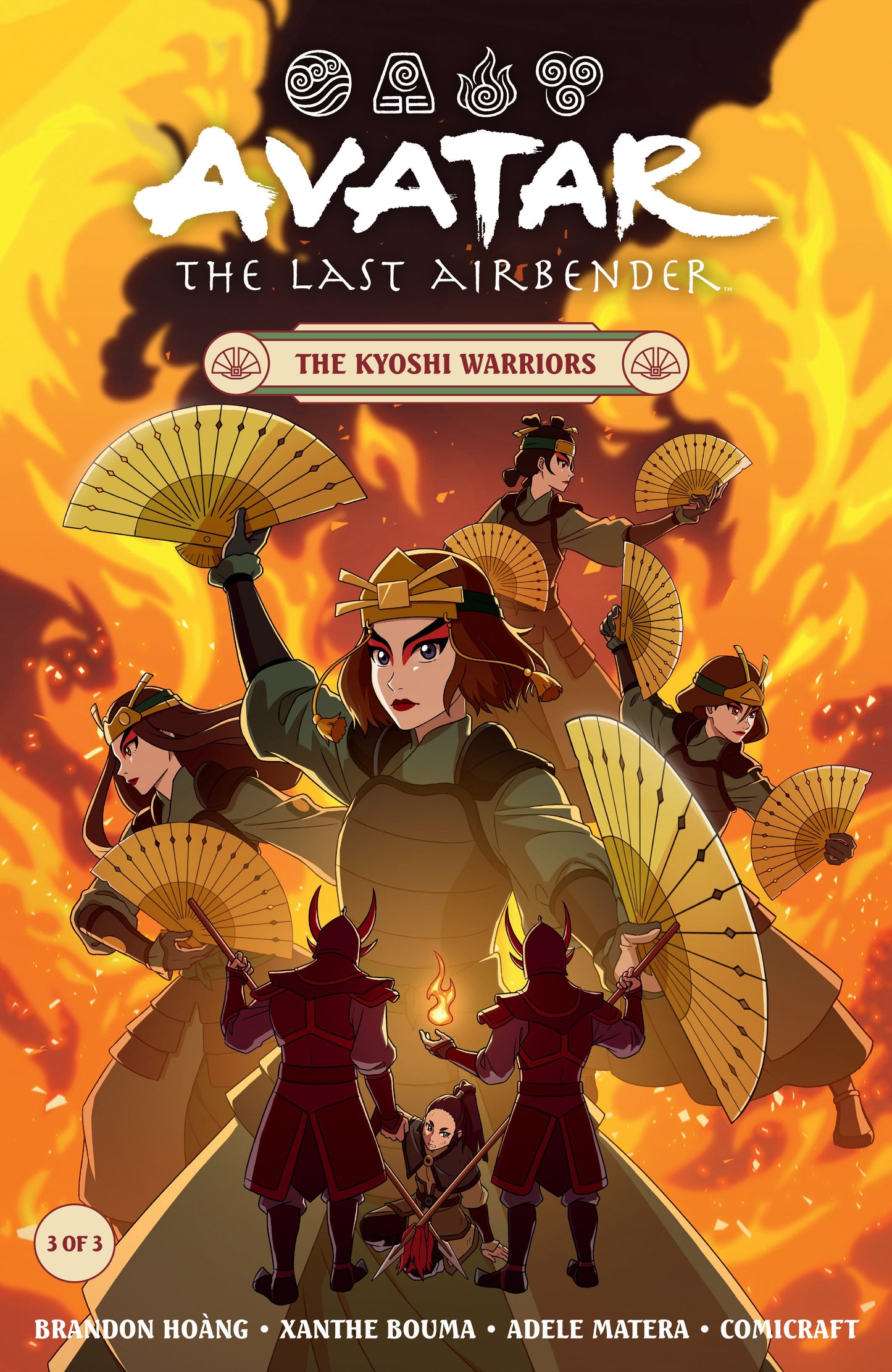 Dark Horse Comics NEW THIS WEEK Avatar: The Last Airbender--The Kyoshi Warriors #3 (CVR A) (Danielle Weires) (VF/NM)
