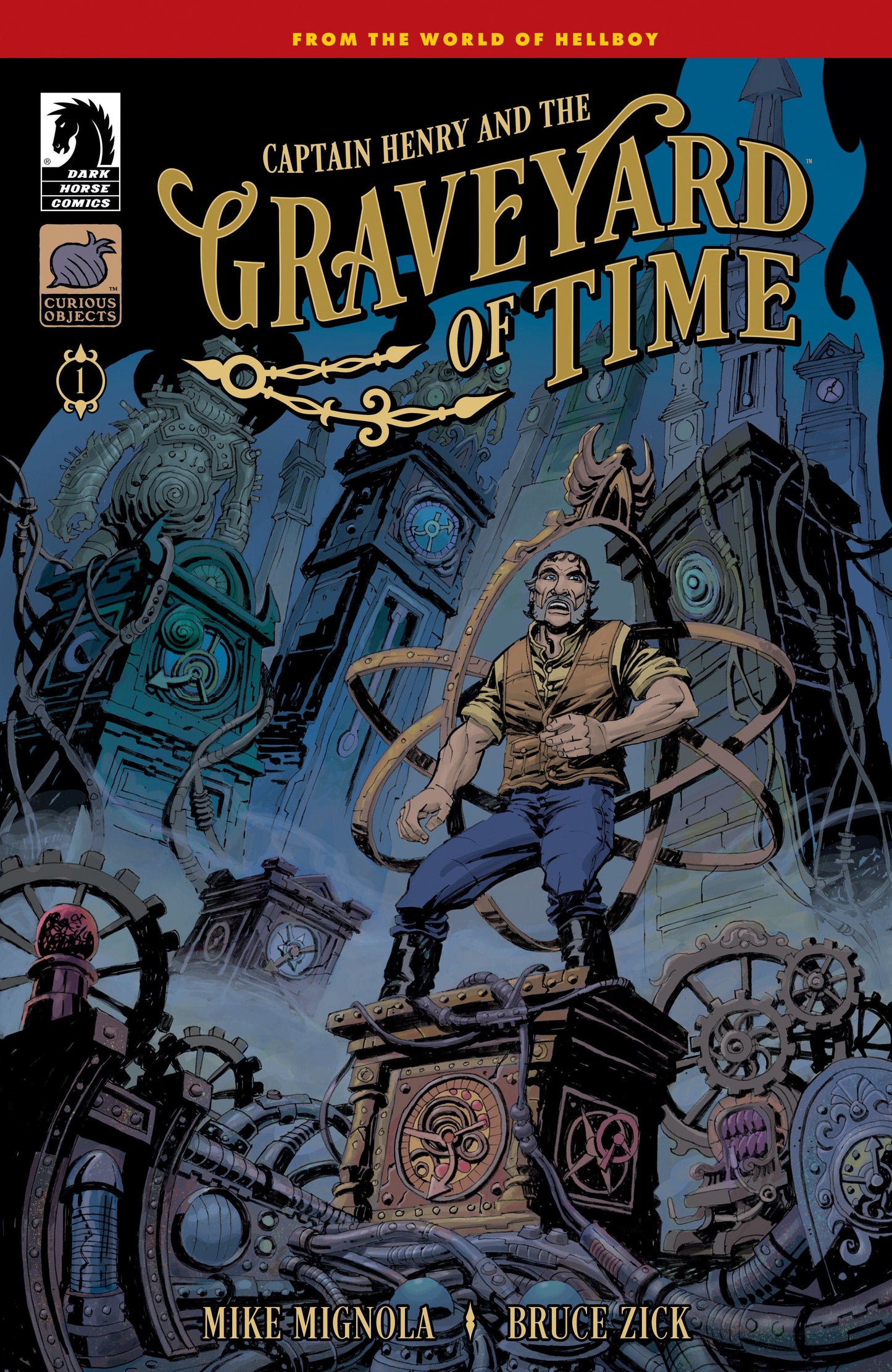 Dark Horse Comics NEW THIS WEEK Captain Henry and the Graveyard of Time #1 (CVR A) (Bruce Zick)