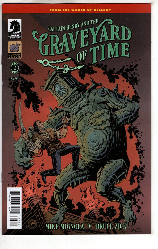 Dark Horse Comics NEW THIS WEEK Captain Henry and the Graveyard of Time #2 CVR A