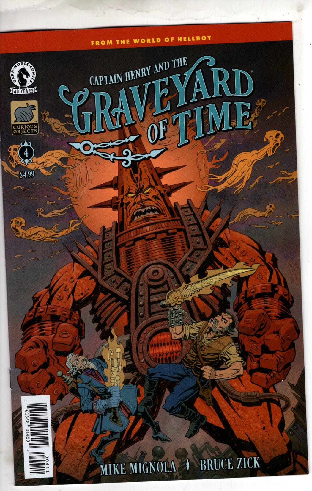 Dark Horse Comics NEW THIS WEEK Captain Henry and the Graveyard of Time #4 (CVR A) (Bruce Zick) (VF/NM)