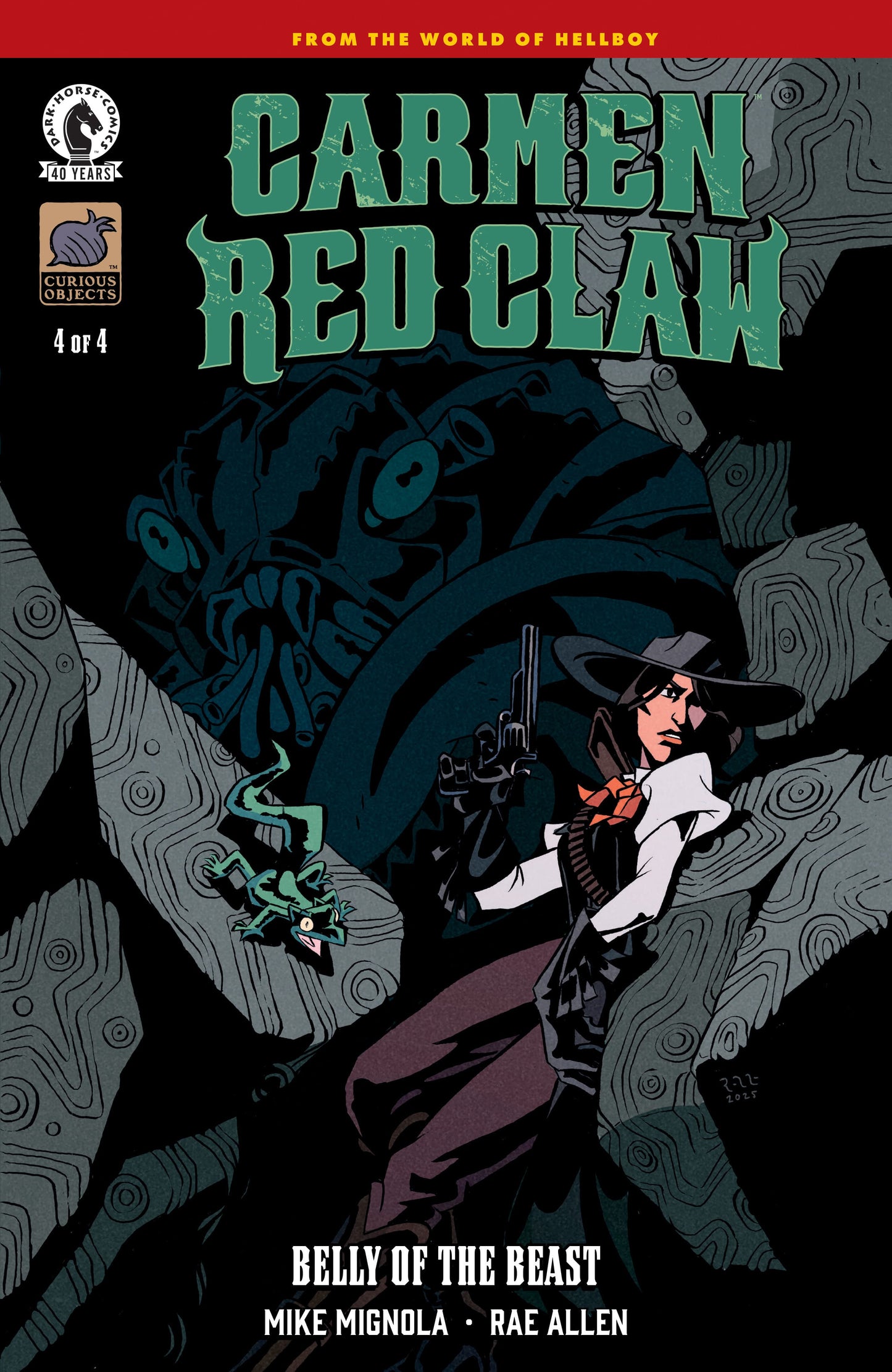 Dark Horse Comics NEW THIS WEEK Carmen Red Claw: Belly of the Beast #4 (CVR A) (Rae Allen) (VF/NM)