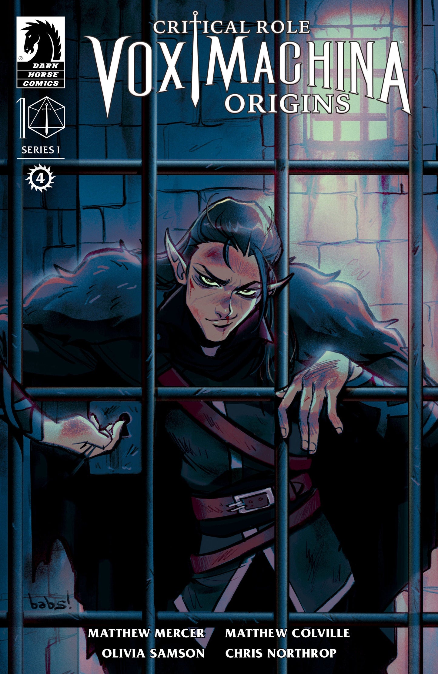 Dark Horse Comics NEW THIS WEEK Critical Role: Vox Machina Origins I #4 (CVR A) (Babs Tarr)