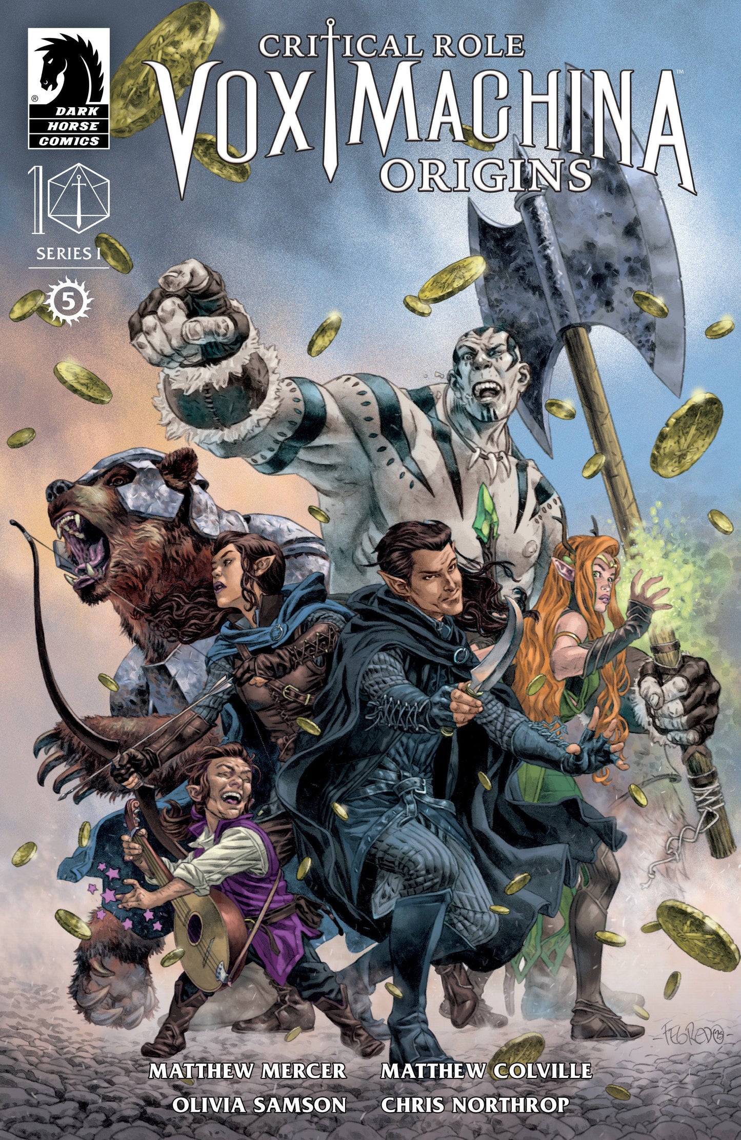 Dark Horse Comics NEW THIS WEEK Critical Role: Vox Machina Origins I #5 (CVR A) (Duncan Fegredo)