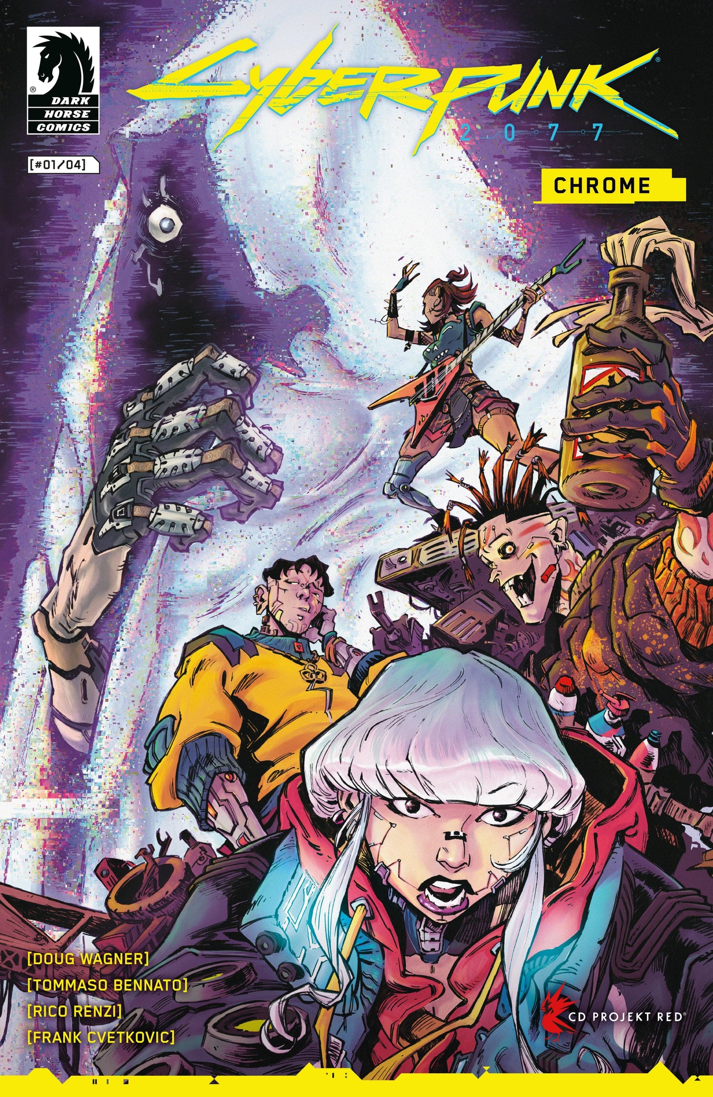 Dark Horse Comics NEW THIS WEEK Cyberpunk 2077: Chrome #1 (CVR A) (Tommaso Bennato) (VF/NM)