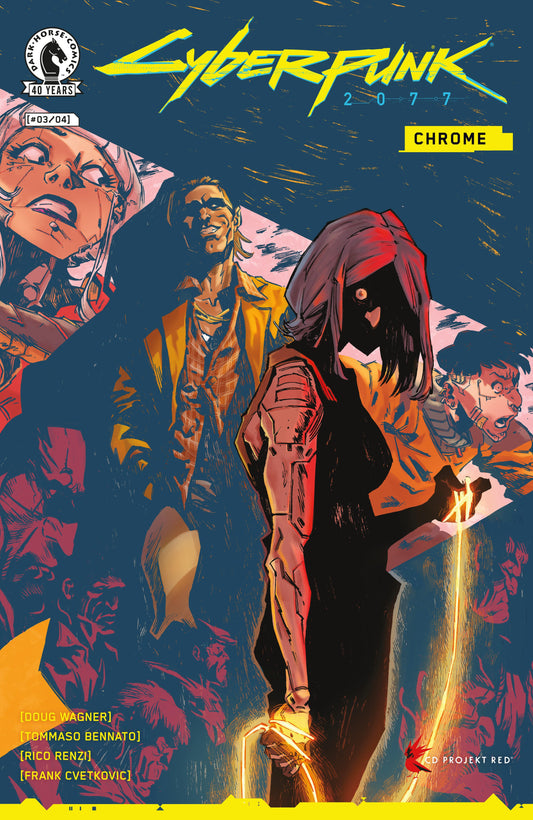 Dark Horse Comics NEW THIS WEEK Cyberpunk 2077: Chrome #3 (CVR A) (Tommaso Bennato) (VF/NM)