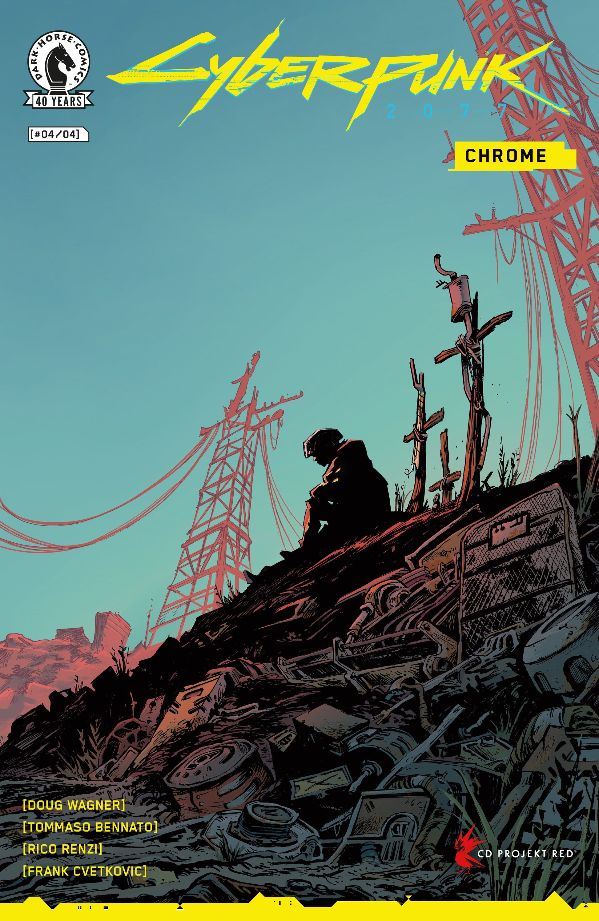 Dark Horse Comics NEW THIS WEEK Cyberpunk 2077: Chrome #4 (CVR A) (Tommaso Bennato) (VF/NM)