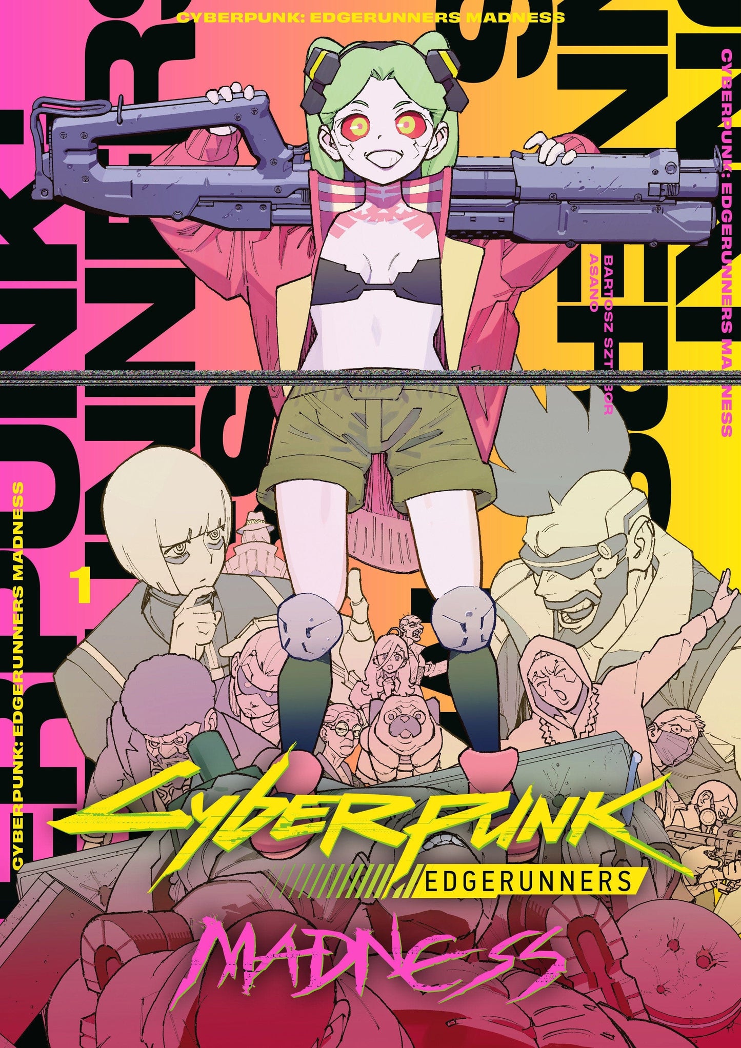 Dark Horse Comics NEW THIS WEEK Cyberpunk: Edgerunners MADNESS Volume 1 (VF/NM)