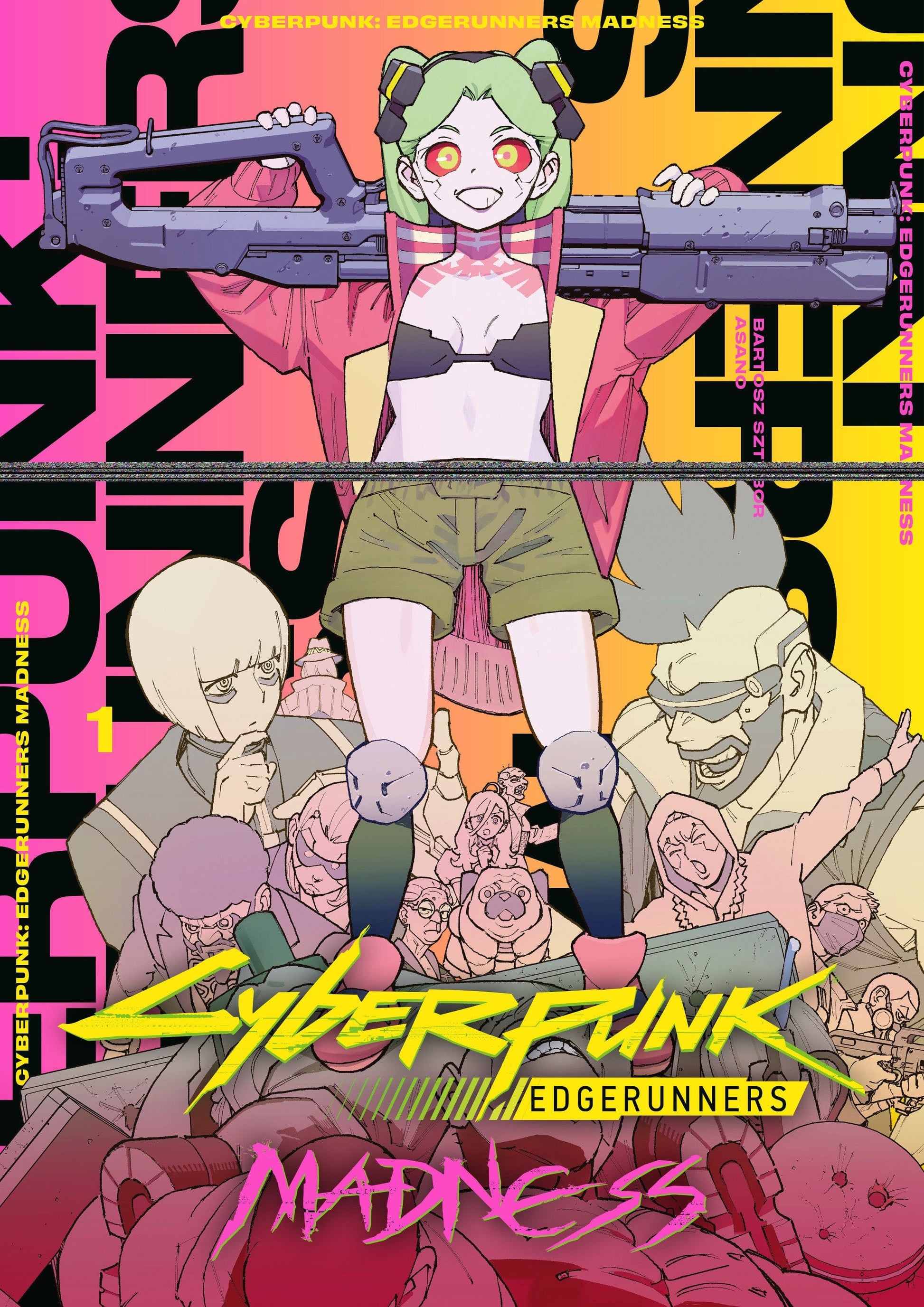 Dark Horse Comics NEW THIS WEEK Cyberpunk: Edgerunners MADNESS Volume 1 (VF/NM)