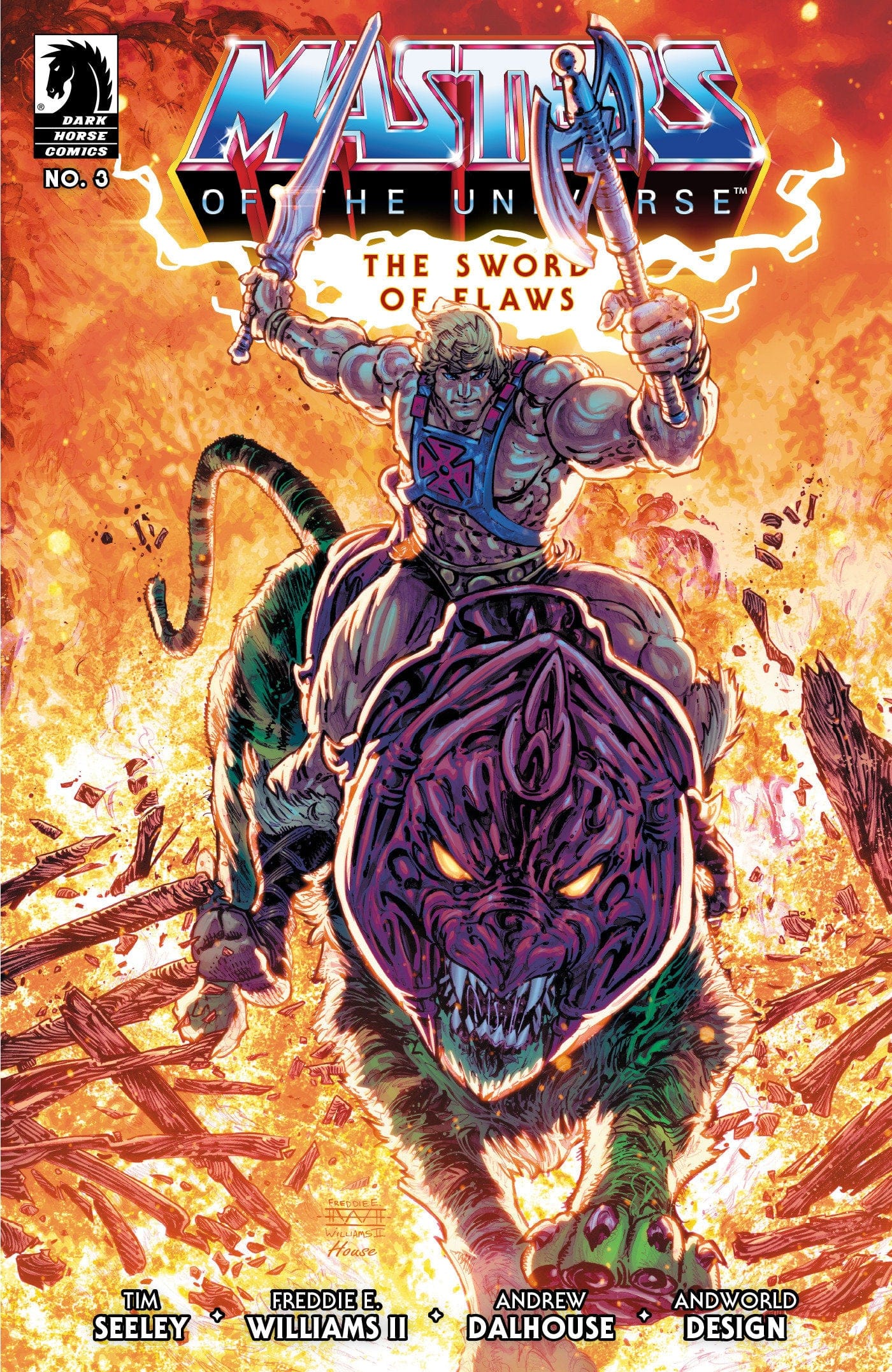 Dark Horse Comics NEW THIS WEEK He-Man and the Masters of the Universe #3: The Sword of Flaws Part 3 (CVR A) (Freddie E. Williams II) (VF/NM)
