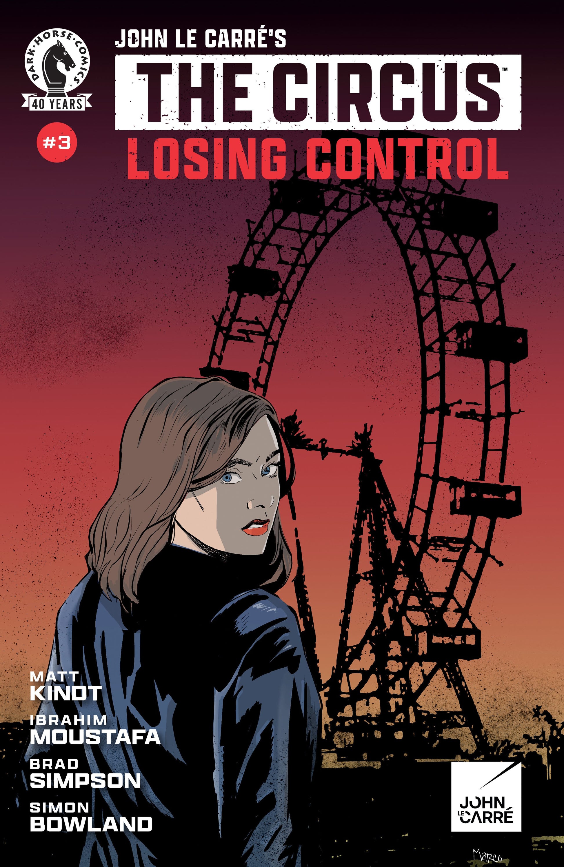 Dark Horse Comics NEW THIS WEEK John le Carre's: The Circus--Losing Control #3 (CVR A) (Maro Finnegan) (VF/NM)