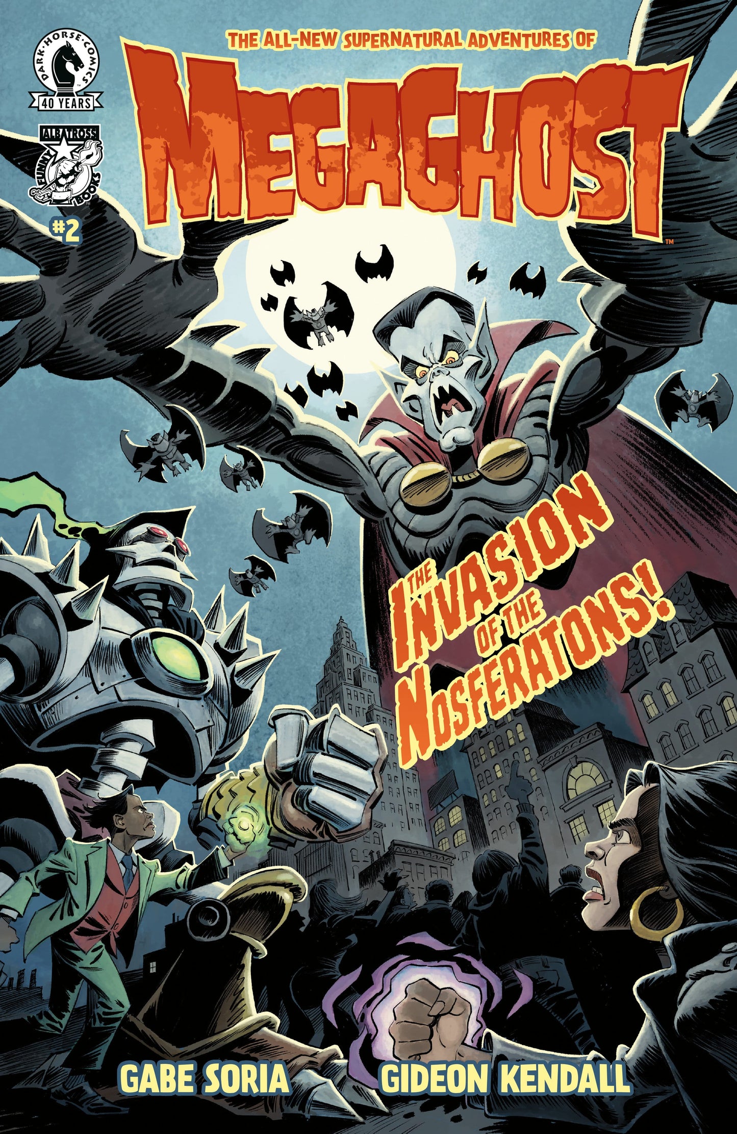 Dark Horse Comics NEW THIS WEEK Megaghost Volume 2 #2 (CVR A) (Gideon Kendall) (VF/NM)