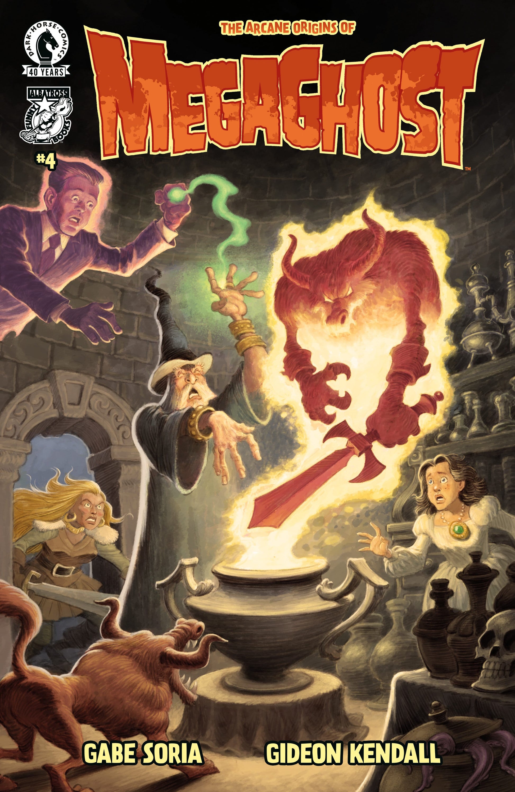 Dark Horse Comics NEW THIS WEEK Megaghost Volume 2 #4 (CVR A) (Gideon Kendall) (VF/NM)