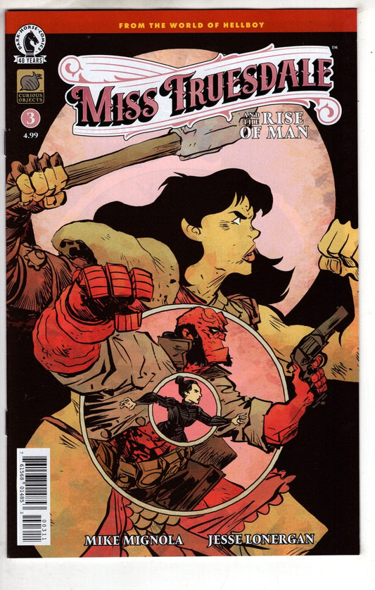 Dark Horse Comics NEW THIS WEEK Miss Truesdale and the Rise of Man #3 CVR A  (VF/NM)