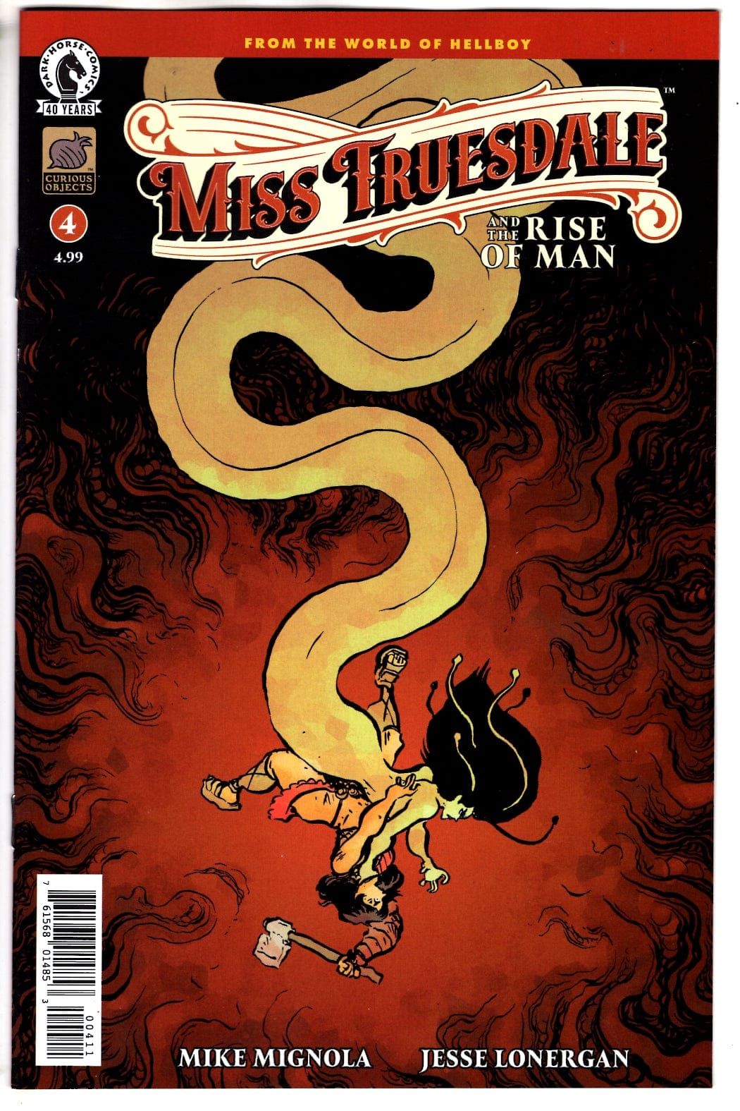 Dark Horse Comics NEW THIS WEEK Miss Truesdale and the Rise of Man #4 CVR A  (VF/NM)