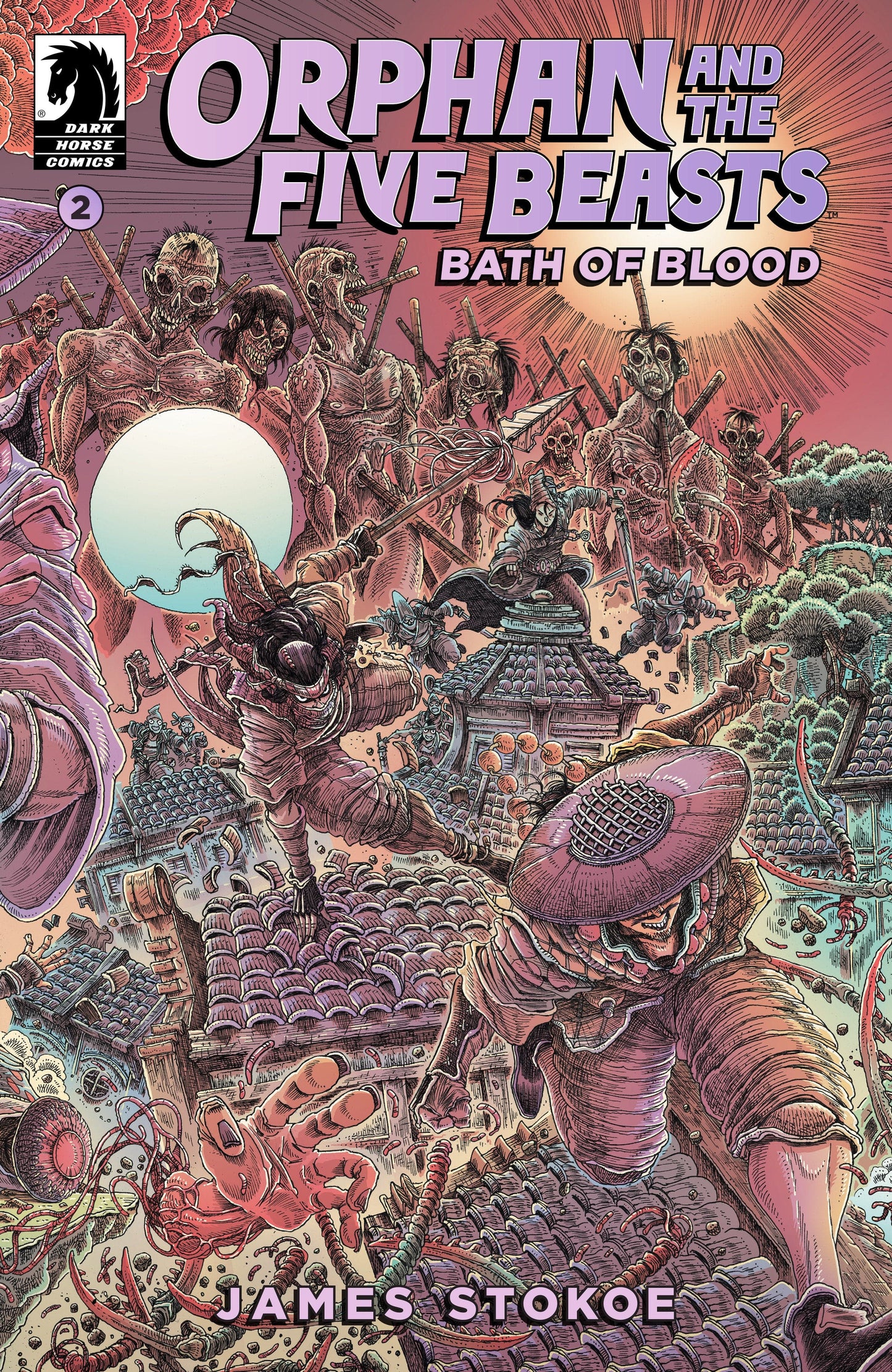 Dark Horse Comics NEW THIS WEEK Orphan and the Five Beasts: Bath of Blood #2 (CVR A) (James Stokoe)