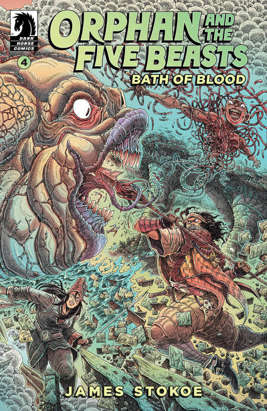 Dark Horse Comics NEW THIS WEEK Orphan and the Five Beasts: Bath of Blood #4 (CVR A) (James Stokoe) (VF/NM)