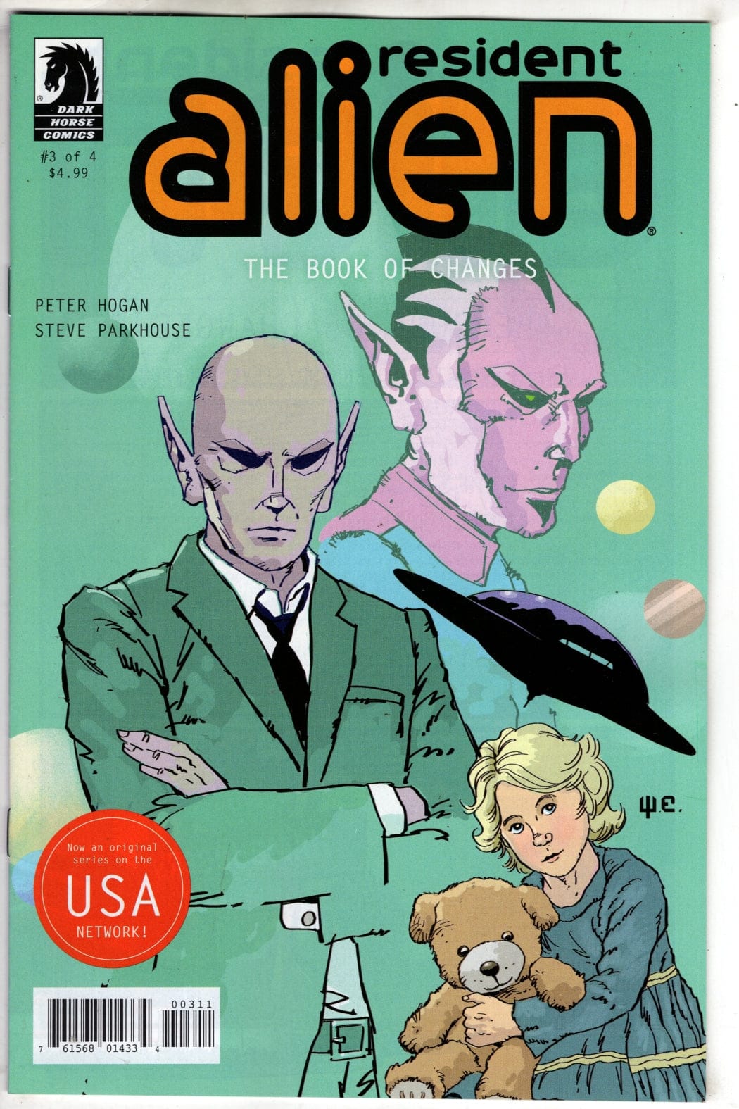 Dark Horse Comics NEW THIS WEEK Resident Alien: The Book of Changes #3 (CVR A) (Steve Parkhouse)