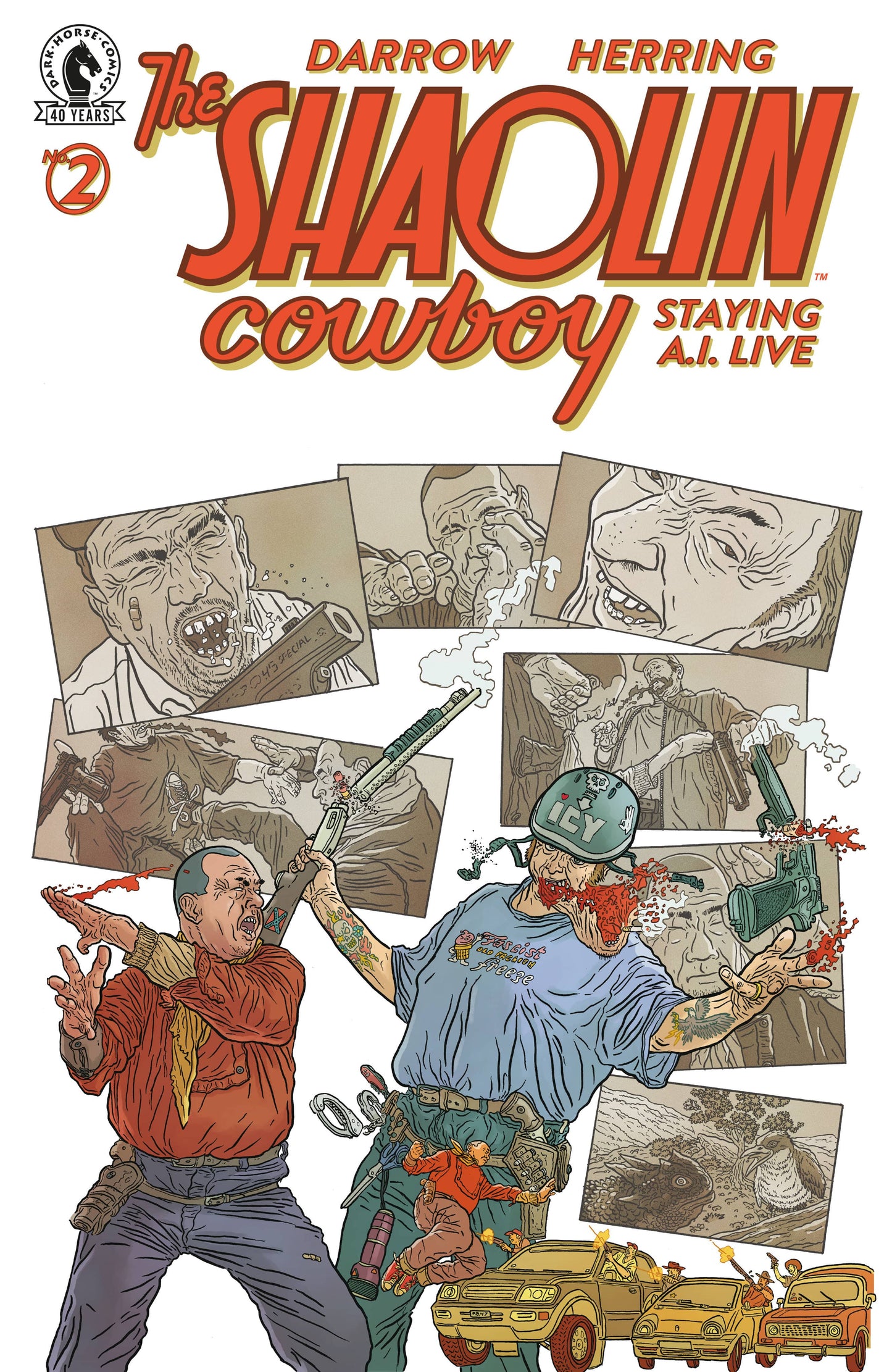 Dark Horse Comics NEW THIS WEEK Shaolin Cowboy: Staying A.I.Live #2 (CVR A) (Geof Darrow) (VF/NM)