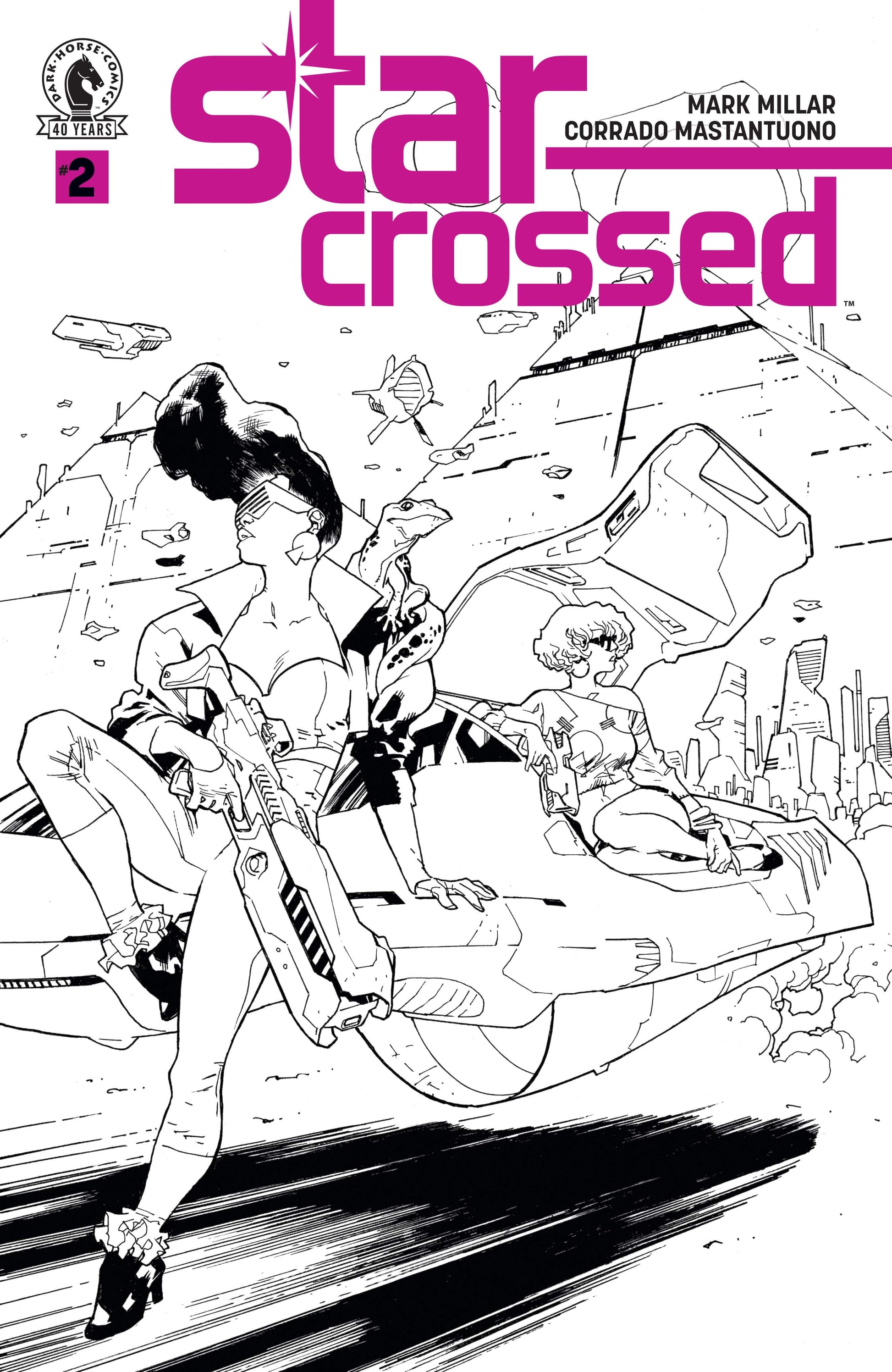 Dark Horse Comics NEW THIS WEEK Star-Crossed #2 (CVR B) (B&W) (Stuart Immonen) (VF/NM)