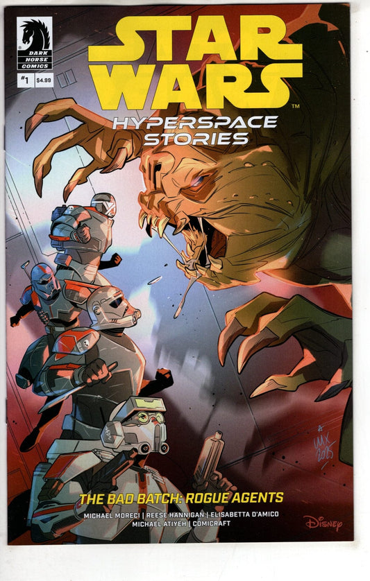 Dark Horse Comics NEW THIS WEEK Star Wars: Hyperspace Stories: The Bad Batch--Rogue Agents #1 (CVR A) (Valeria Favoccia) (VF/NM)
