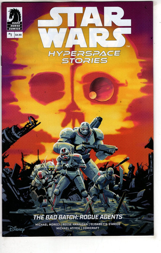 Dark Horse Comics NEW THIS WEEK Star Wars: Hyperspace Stories: The Bad Batch--Rogue Agents #1 (Variant CVR B) (Riley Rossmo) (VF/NM)