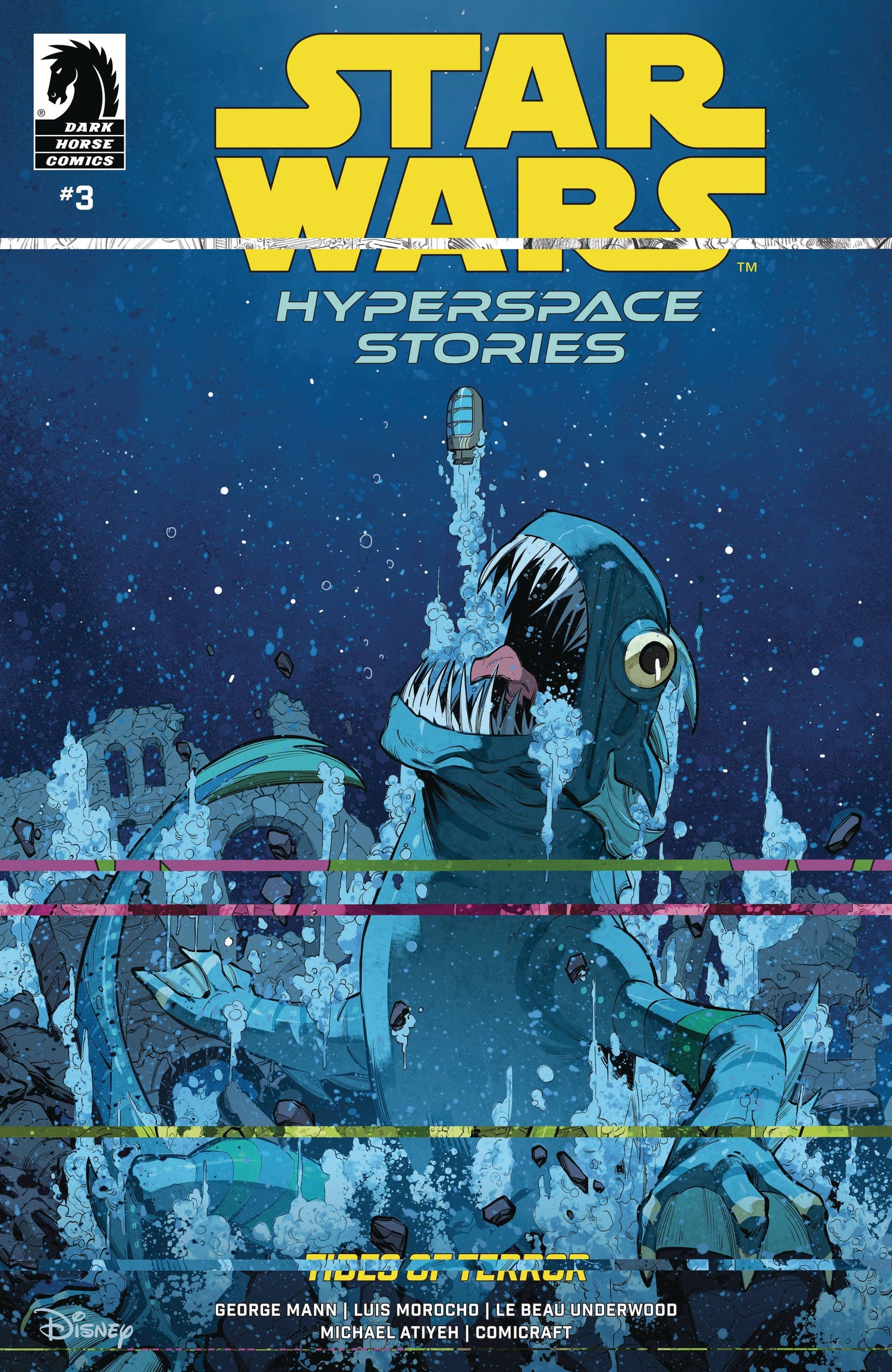 Dark Horse Comics NEW THIS WEEK Star Wars: Hyperspace Stories--Tides of Terror #3 (CVR A) (Eduardo Mello) [VF/NM]