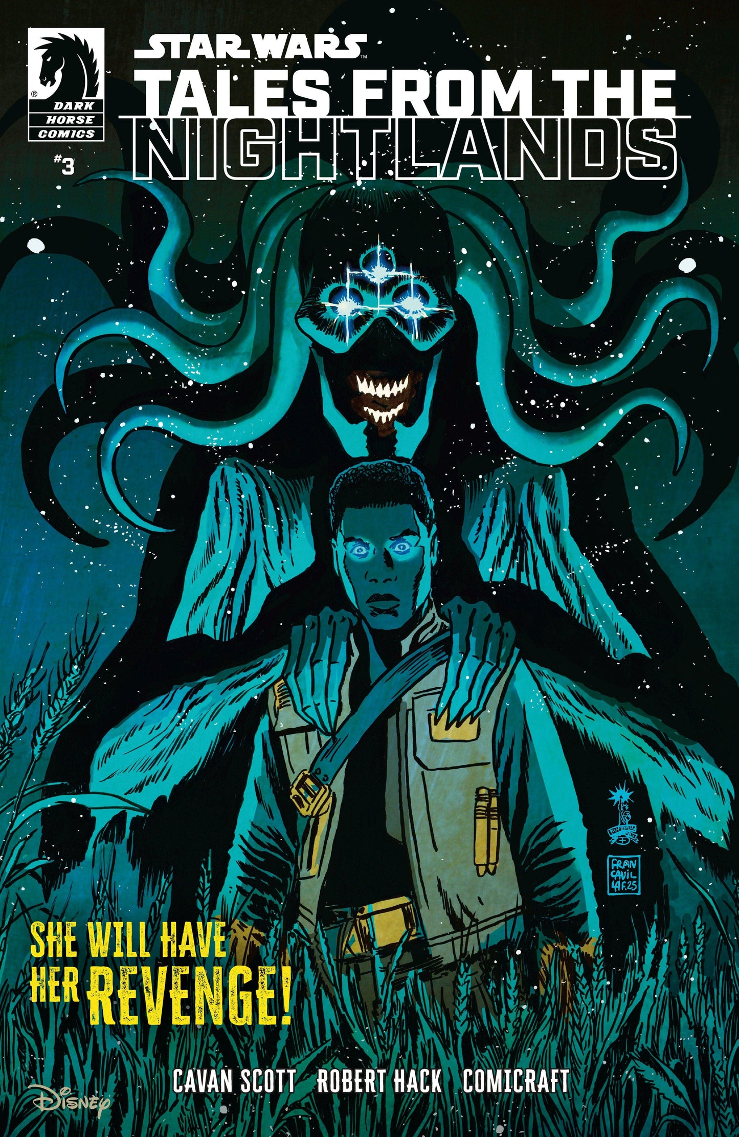Dark Horse Comics NEW THIS WEEK Star Wars: Tales from the Nightlands #3 (CVR A) (Francesco Francavilla)