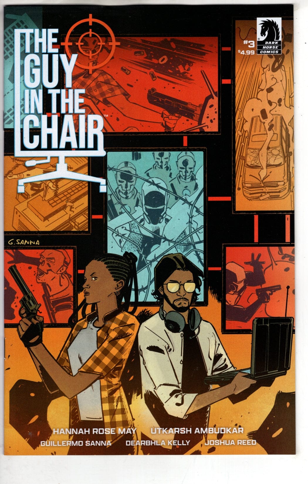Dark Horse Comics NEW THIS WEEK The Guy in the Chair #3 (CVR A) (Guillermo Sanna)