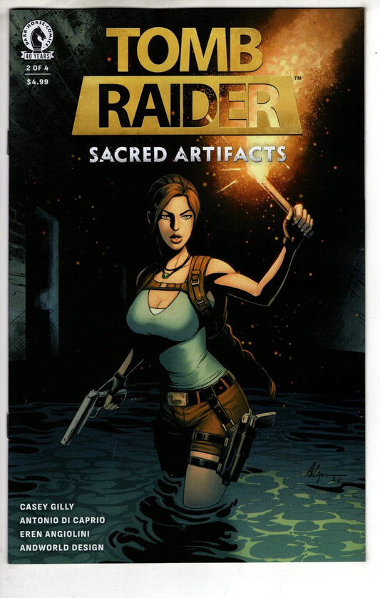 Dark Horse Comics NEW THIS WEEK Tomb Raider: Sacred Artifacts #2 (CVR A) (Antonio di Caprio) (VF/NM)