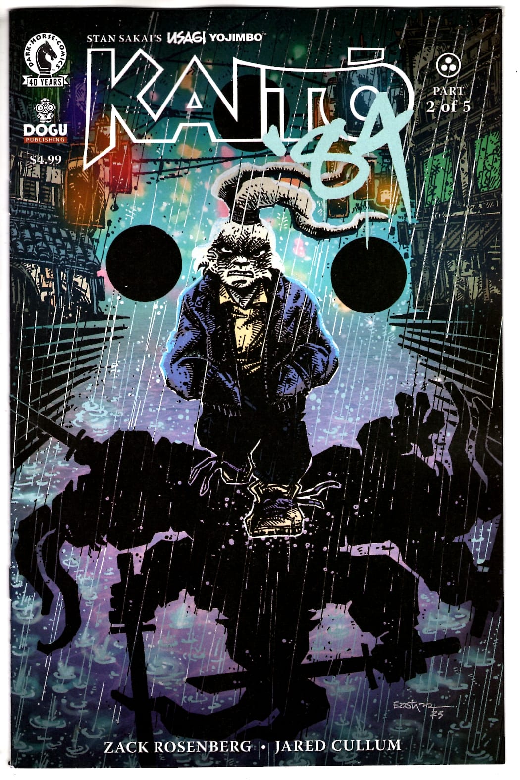 Dark Horse Comics NEW THIS WEEK Usagi Yojimbo: Kaito '84 #2 CVR C  (VF/NM)