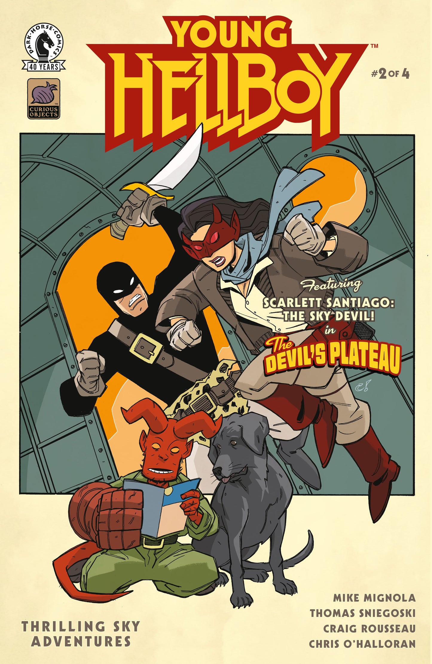 Dark Horse Comics NEW THIS WEEK Young Hellboy: Thrilling Sky Adventures #2 (CVR A) (Craig Rousseau) (VF/NM)