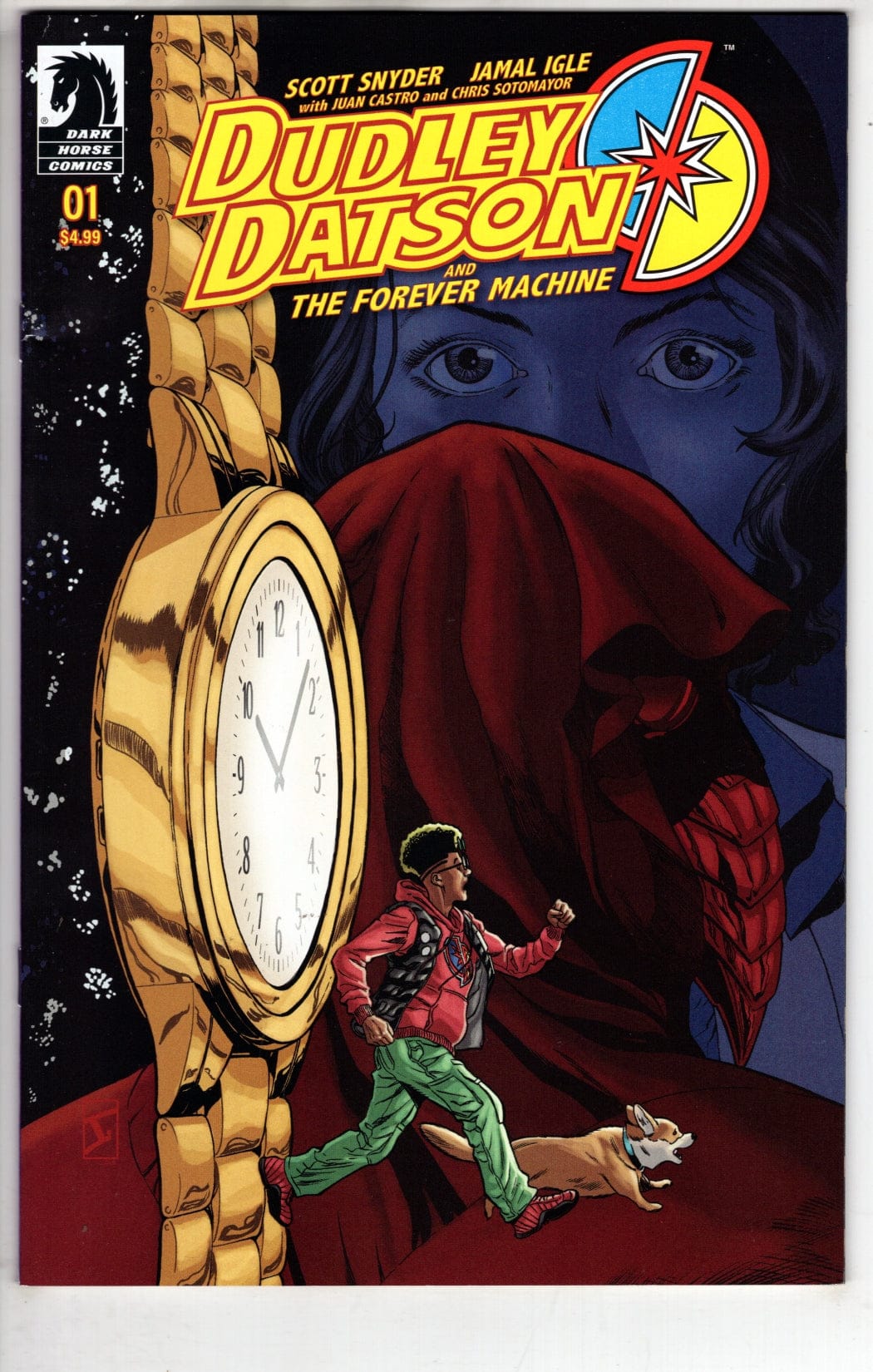 DARK HORSE PRH COMIC BOOK DUDLEY DATSON #1 CVR A IGLE (DAMAGED COPY)