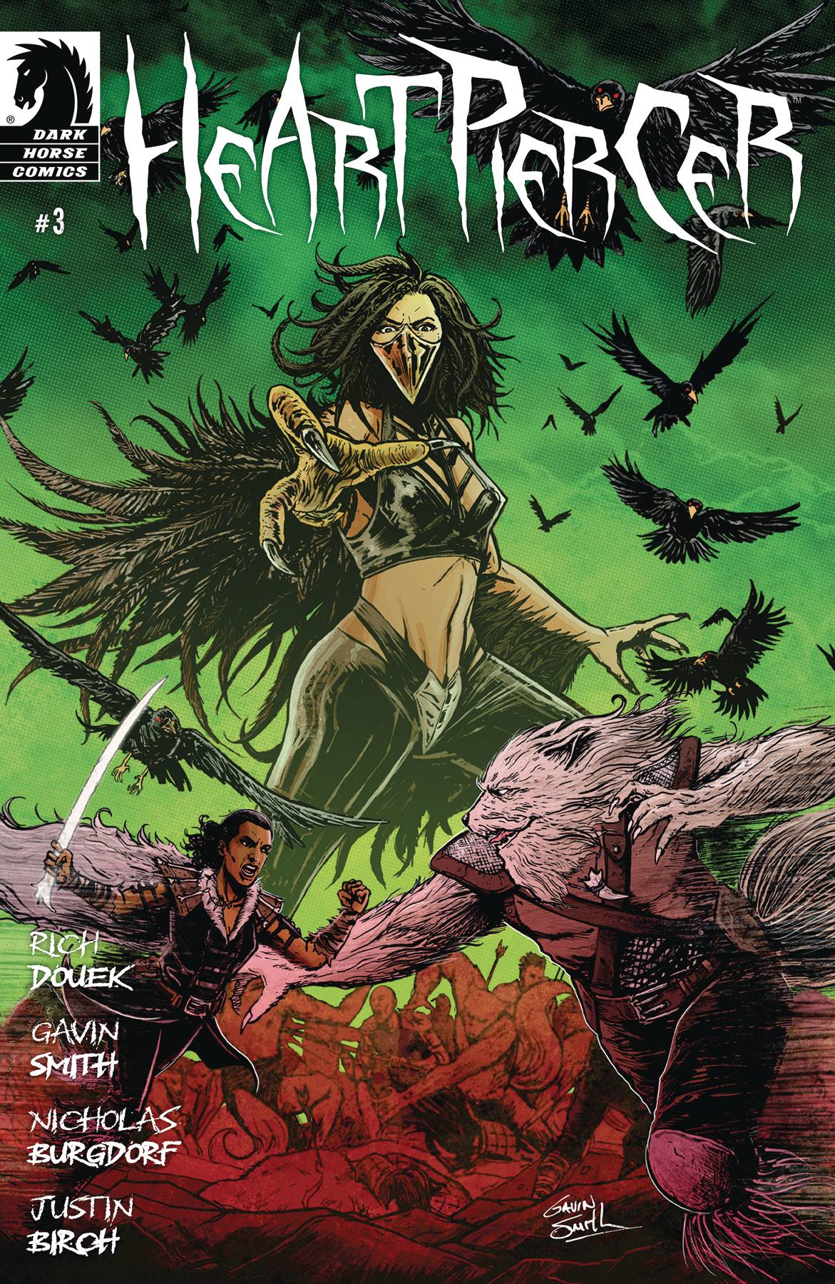 DARK HORSE PRH COMIC BOOK HEARTPIERCER #3 (VF/NM)