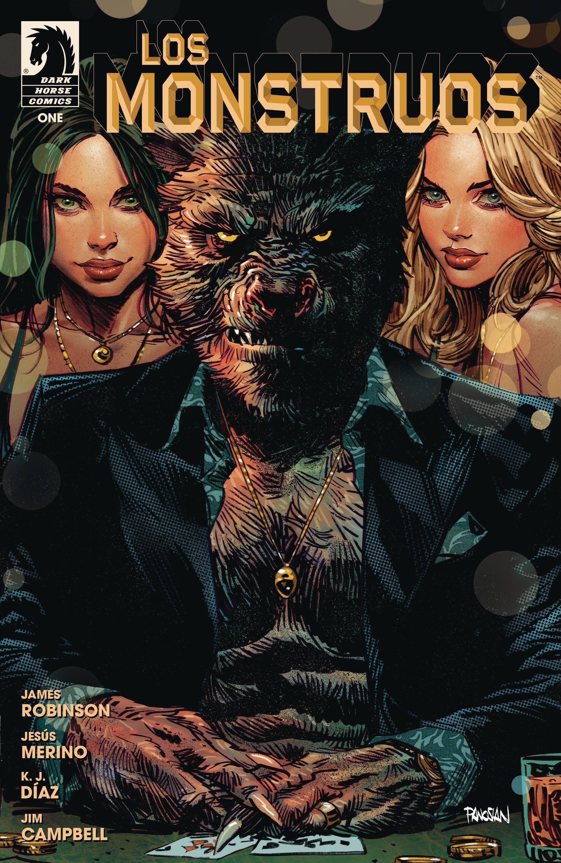 DARK HORSE PRH COMIC BOOK LOS MONSTRUOS #1 CVR E PANOSIAN (VF/MN)