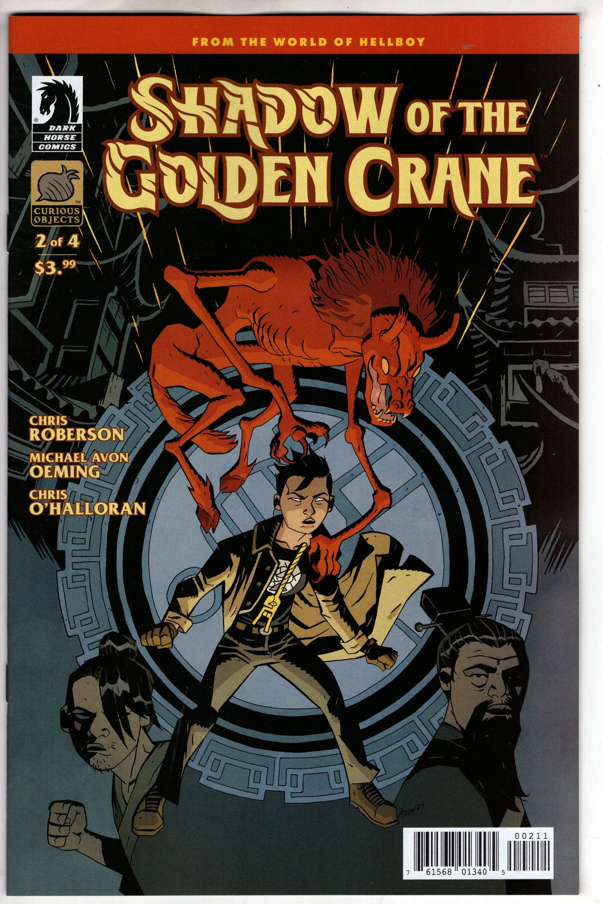 DARK HORSE PRH COMIC BOOK SHADOW OF THE GOLDEN CRANE #2