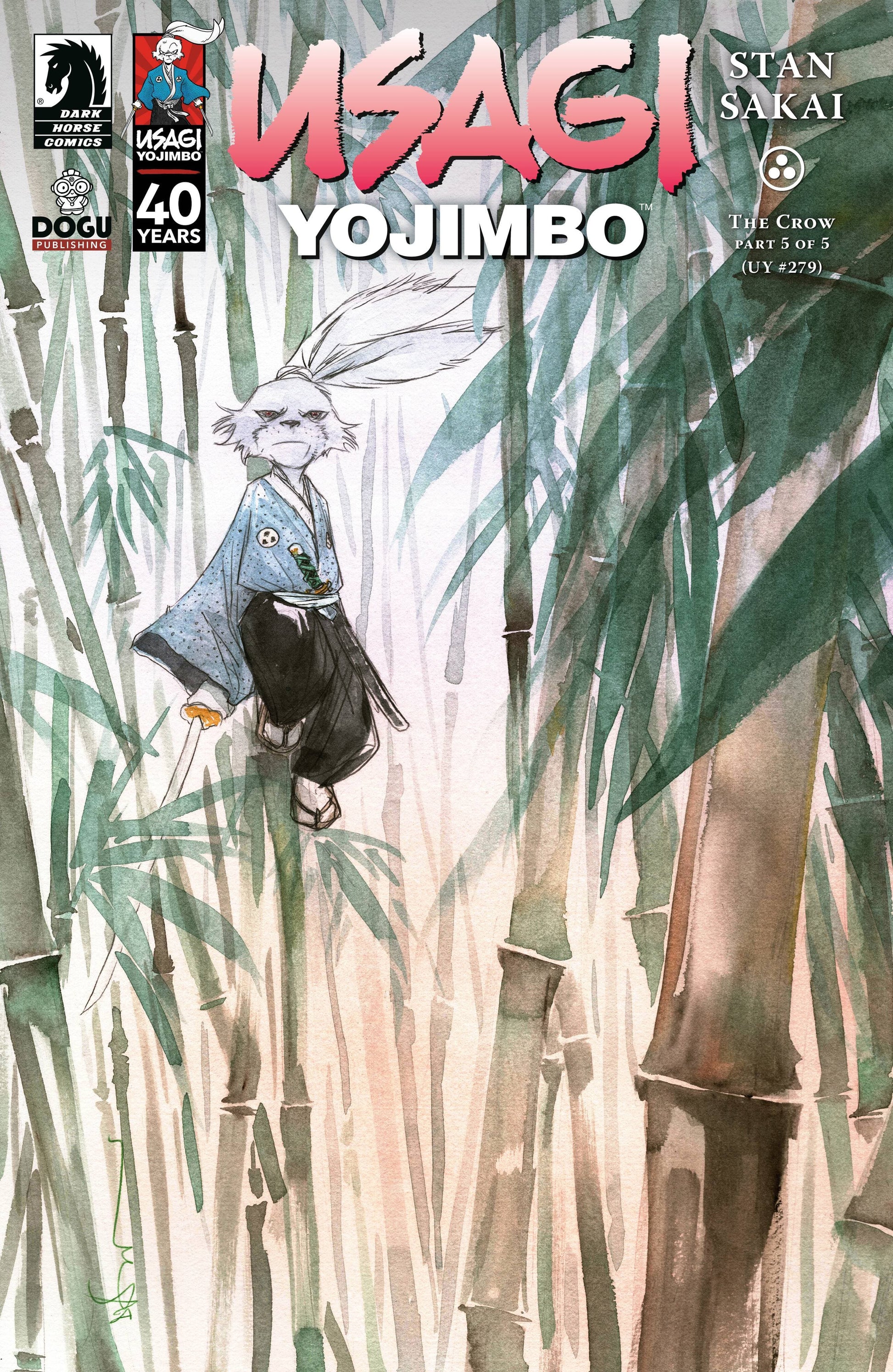 DARK HORSE PRH COMIC BOOK USAGI YOJIMBO CROW #5 CVR B  (VF/NM)