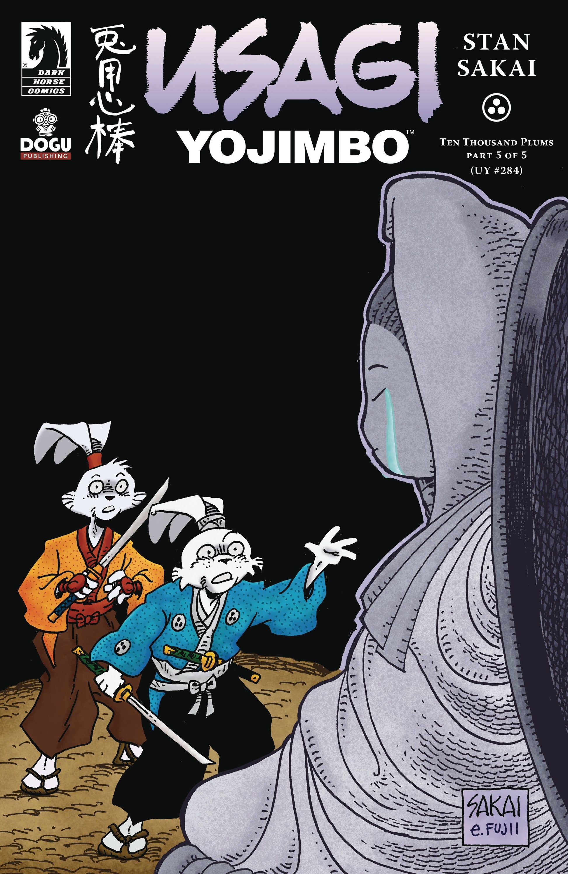DARK HORSE PRH COMIC BOOK USAGI YOJIMBO TEN THOUSAND PLUMS #5 CVR A  (VF/NM)