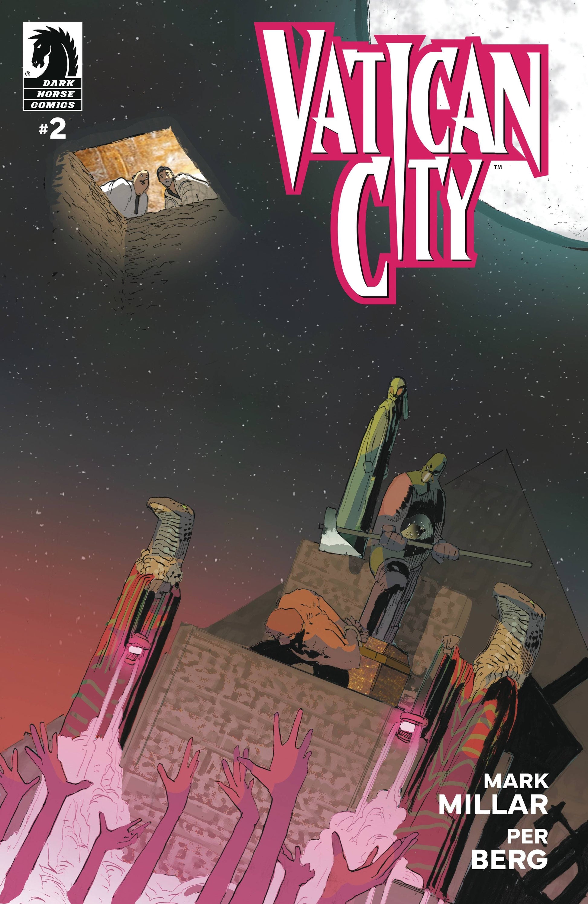 DARK HORSE PRH COMIC BOOK VATICAN CITY #2 CVR A BERG (MR) [VF/NM}