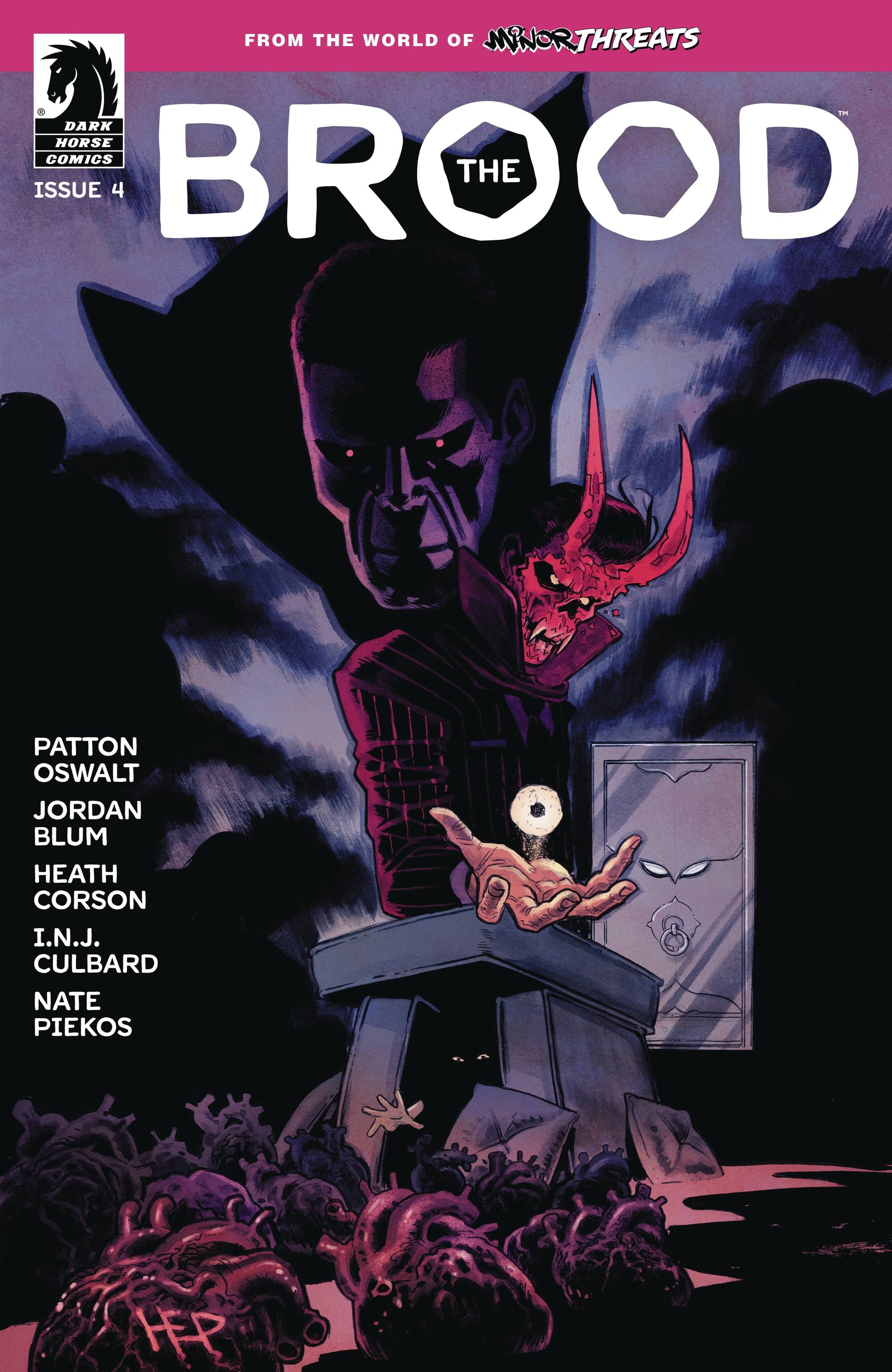 DARK HORSE PRH NEW THIS WEEK FROM WORLD OF MINOR THREATS BROOD #4 CVR A HEPBURN [FN/VF]