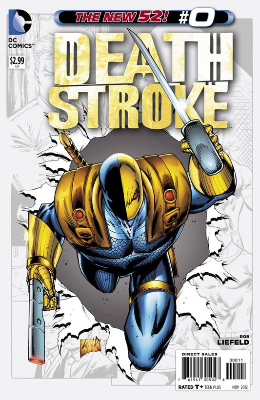 DC COMIC BOOK Deathstroke #0 (VF/NM)