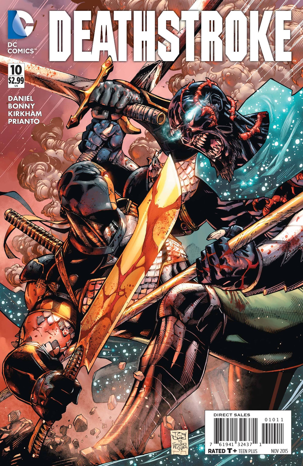 DC COMIC BOOK Deathstroke #10 (VF/NM)