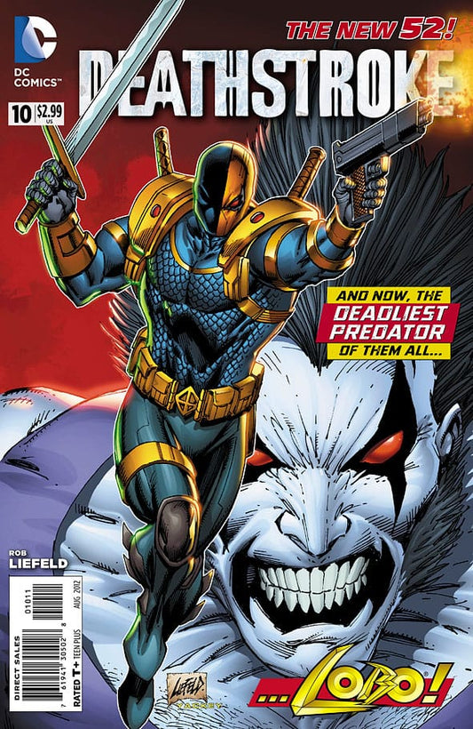 DC COMIC BOOK Deathstroke #10 (VF/NM)