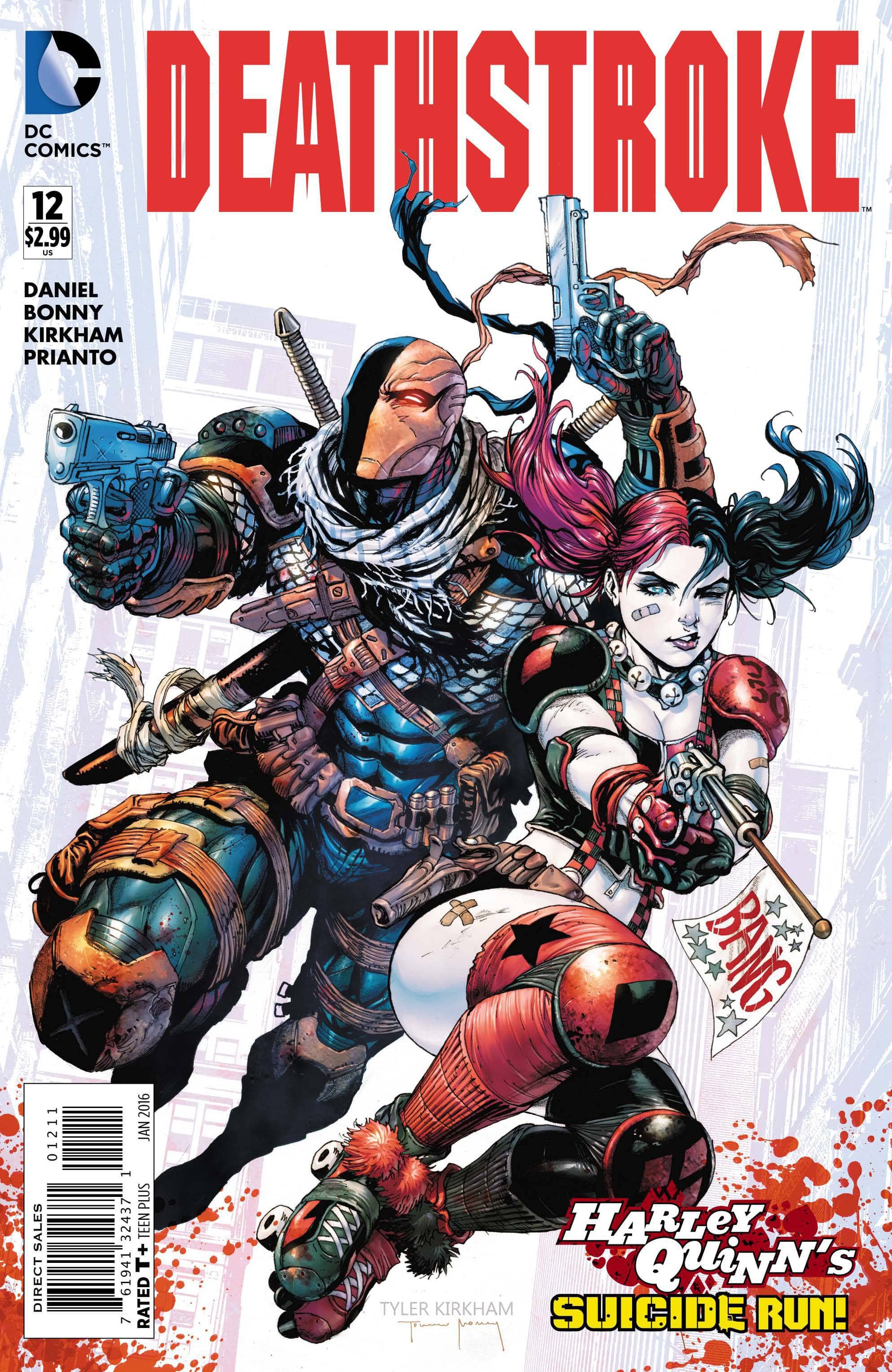 DC COMIC BOOK Deathstroke #12 (VF/NM)