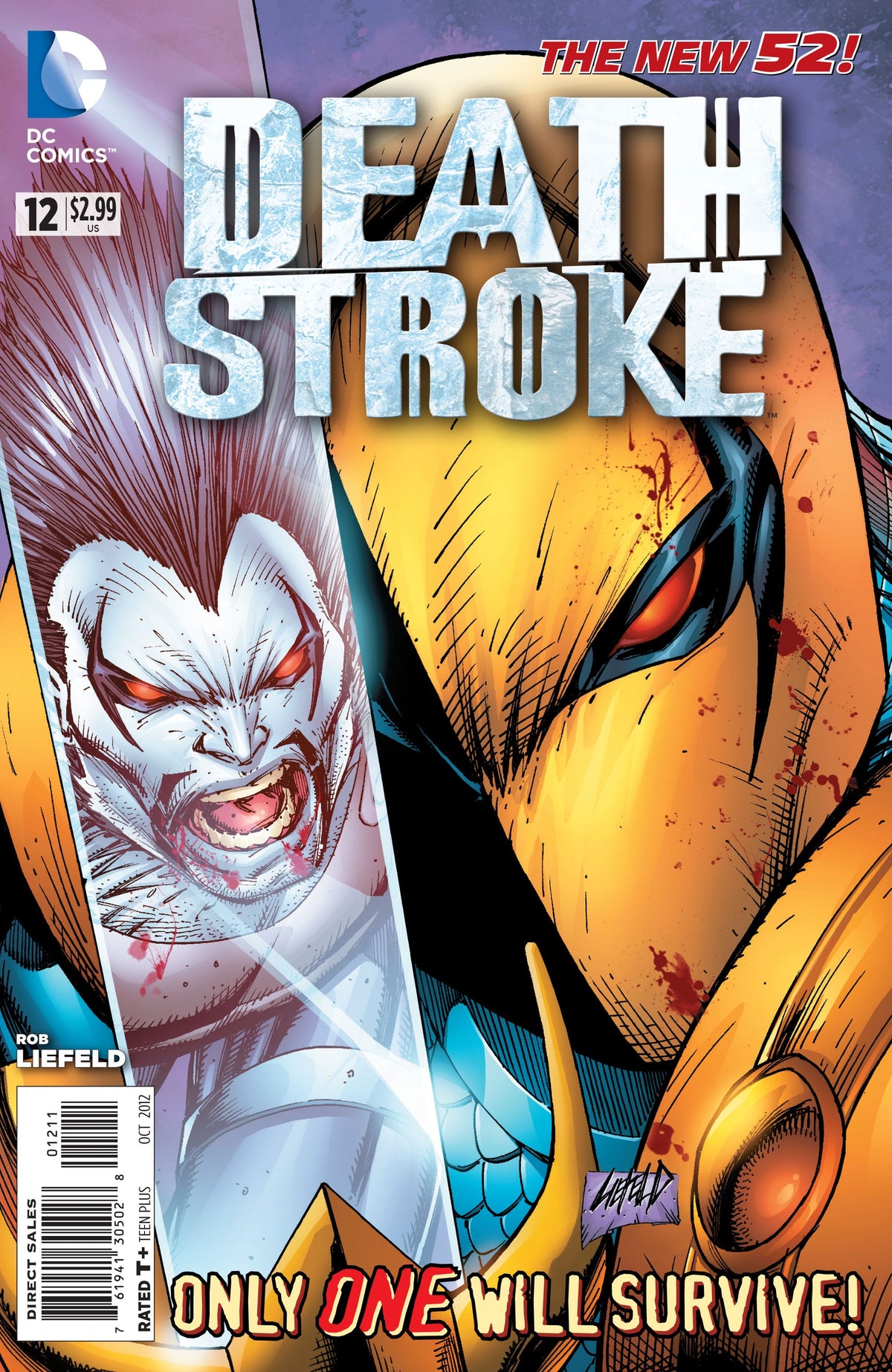 DC COMIC BOOK Deathstroke #12 (VF/NM)