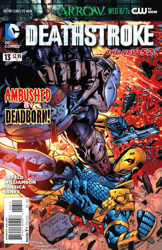 DC COMIC BOOK Deathstroke #13 (VF/NM)