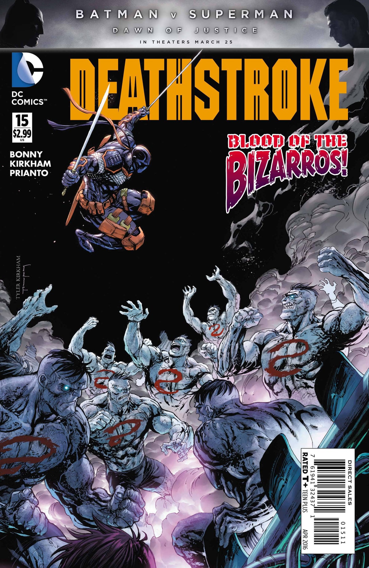 DC COMIC BOOK Deathstroke #15 (VF/NM)